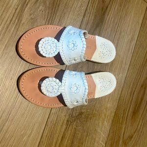 Jack Rogers - White Sandals